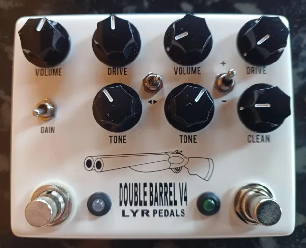 Pedal de Overdrive LYR - Double Barrel V4