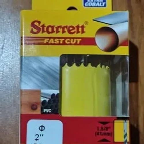 Serra copo STARRETT bi-metal FAST CUT 51mm 2" polegadas