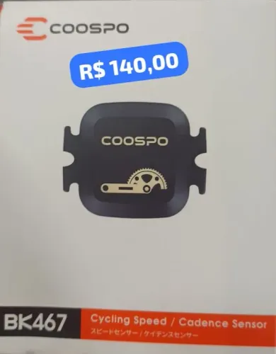 Vendo ou troco Sensor de Velocidade e Cadência para Bicicleta COOSPO BK467