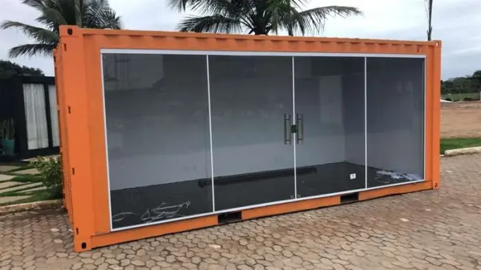 CONTAINER MODIFICADO PARA LOJA COMERCIAL | VENDA E LOCAÇÃO