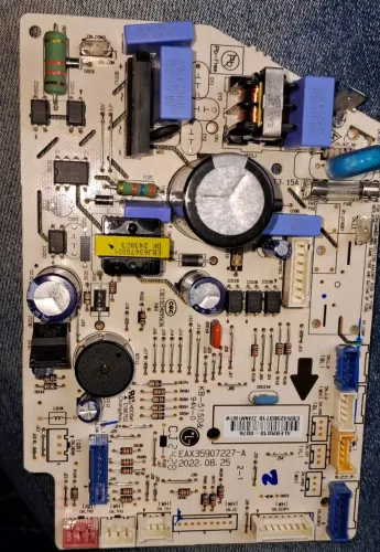 Kit Placas Novas originais Evap + cond LG Dual Inverter 18000