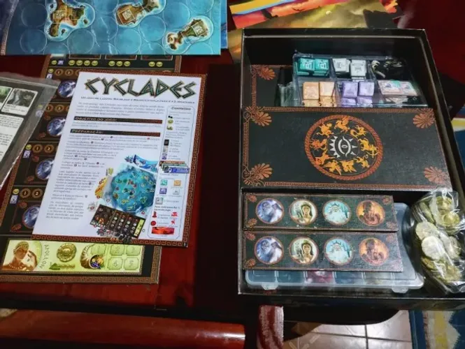 Jogo de Tabuleiro (Board Game) - Cyclades