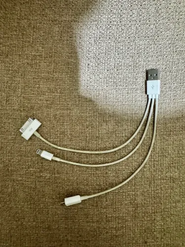 Cabo USB 3 entradas 