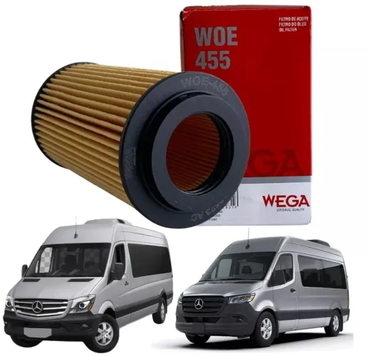 Filtro Oleo Sprinter 311 313 314 413 415 416 515 516 Woe455