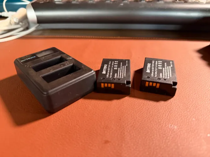 Baterias + Carregador LP-E17 Batmax