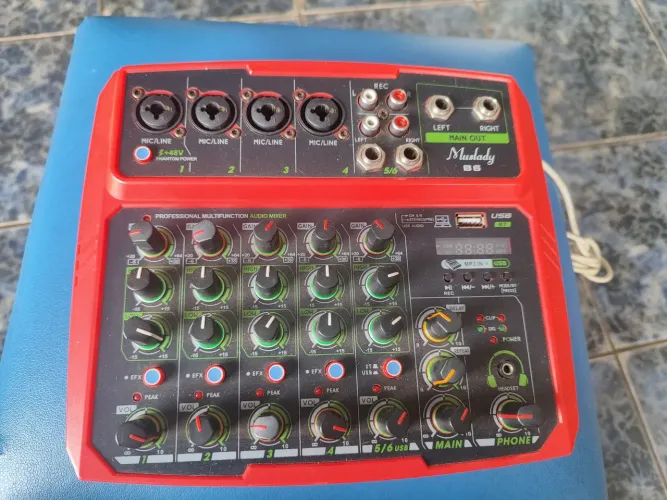 Mesa de som Multifuncional MP3-USB