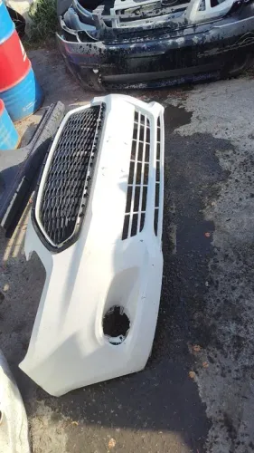 Para-choque dianteiro Ford Ka 2013 2014 2015 2016 2017 com Grade branco original