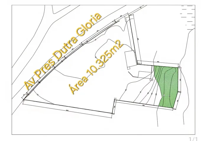 Terreno Comercial com 10.325m2 na Av Pres Dutra/Glória próximo ao Boulevard Amazonas