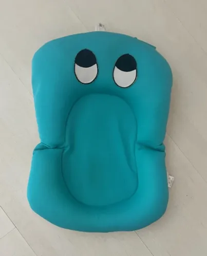 Almofada De Banho Para Bebê Azul Baby + Rápido Cor Verde