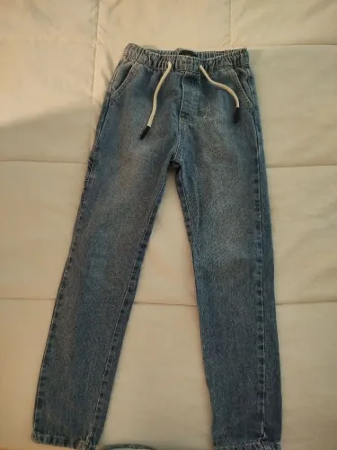 Calça Jeans Infantil com Cós de Elástico