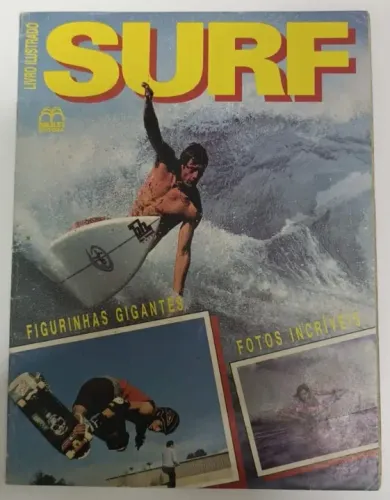 Álbum - Surf - Multi Editora - Ano 1987 COMPLETO (Usado)