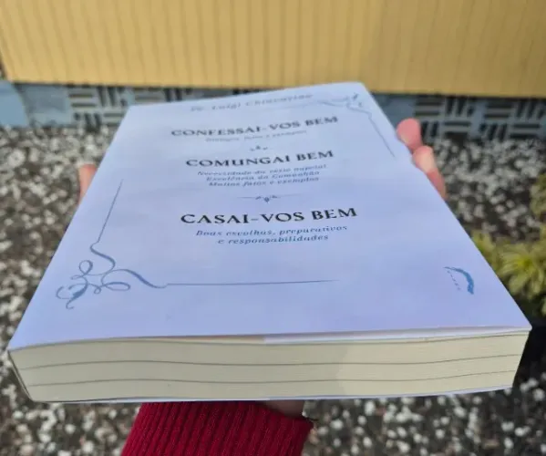 COMBO 3 em 1 - Confessai-vos Bem, Comungai Bem e Casai-vos Bem - Pe. Luigi Chiavarino