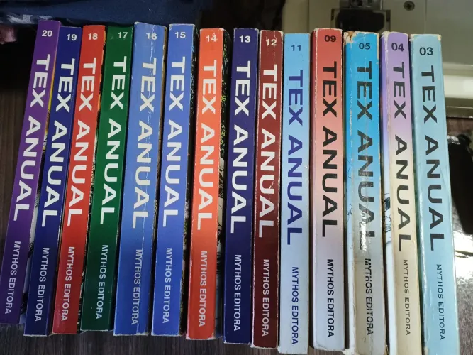 Coleção Tex Anual - Mythos Editora, venda avulsa. Gibis, HQs, faroeste