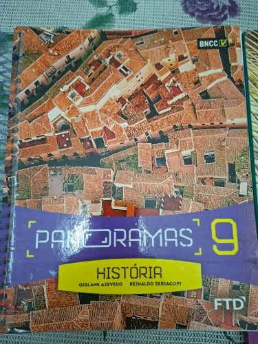 Panoramas. Livro de história 9 ano. Editora FTD