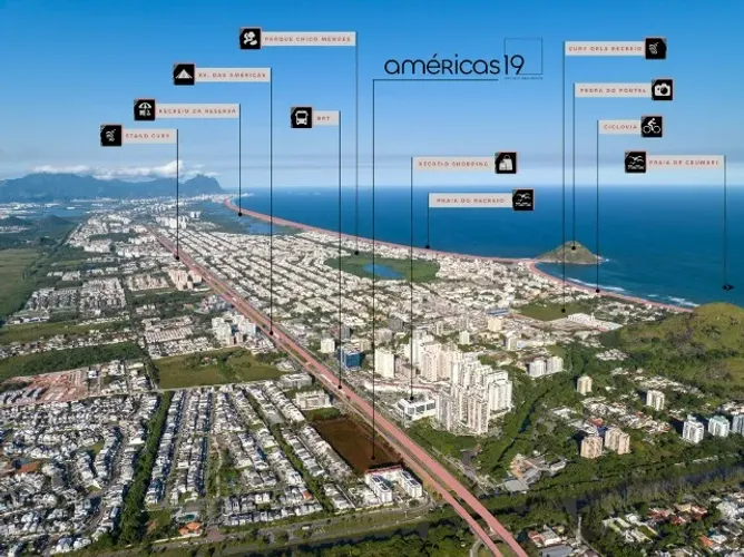 More no Recreio e tenha um Shopping a 200m do seu Ap ( 2, 3 Quartos )