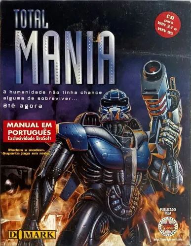 cd de jogos total mania missões repletas de de ação ficção manual português lacrado 121cx
