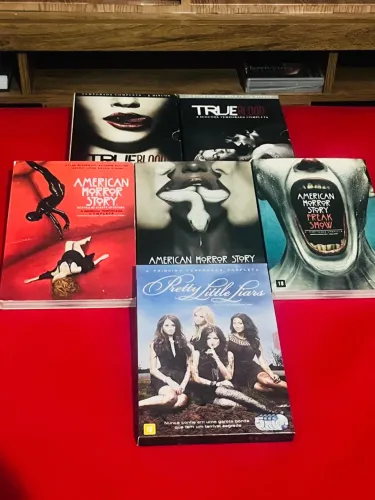 Coleção séries em DVD: True Blood, AHS e PLL