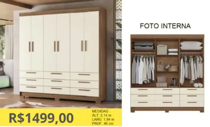 ROUPEIRO CASAL A PRONTA-ENTREGA 