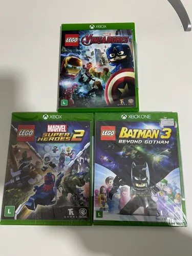 3 Jogos do Lego (Ler descrição)