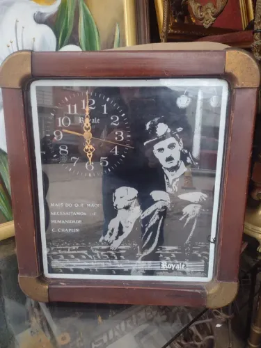 Relógio Royale de Parede C.Chaplin 