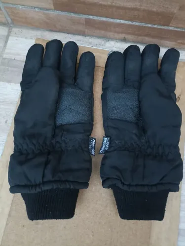 Luva de neve e motoqueiro preta confortável