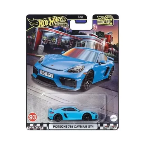 Hot Wheels Premium - Boulevard: Porsche 718 Cayman GT4 