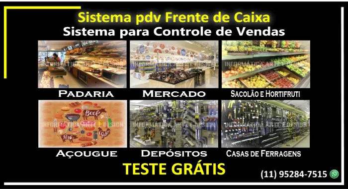 Sistema Pdv Frente de Caixa