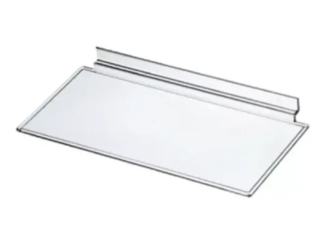 100 Suporte Tênis Calçado Painel Canaletado Acrílico
