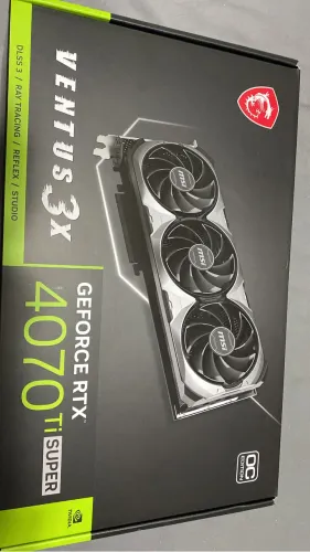 PLACA DE VÍDEO RTX 4070 TI SUPER( SOMENTE EM MÃOS)
