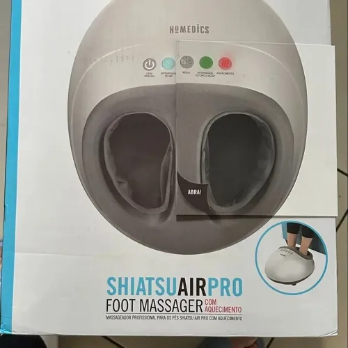 Massageador e compressor relaxante para os pés com aquecimento aceito troca por algo