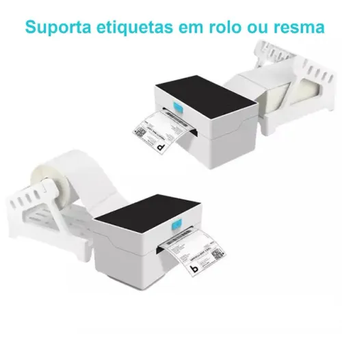 Impressora térmica para etiqueta Ecommerce Correios 100x150 10x15