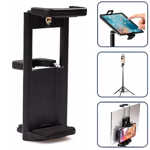 Suporte de Celular, Tablet e iPad para Tripé com Rosca 1/4 - Lintian em São Luís ma