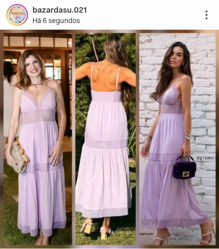 Vestido guipir da Animale
