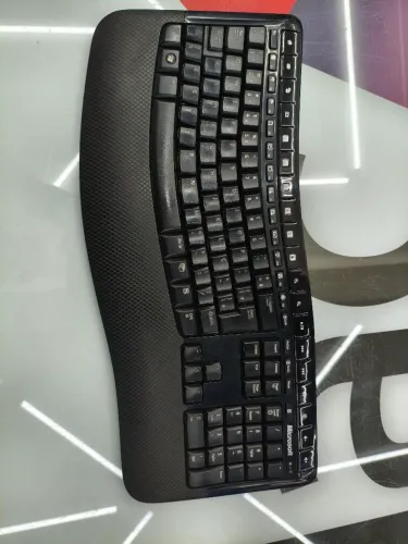 Teclado ergonômico sem fio Microsoft