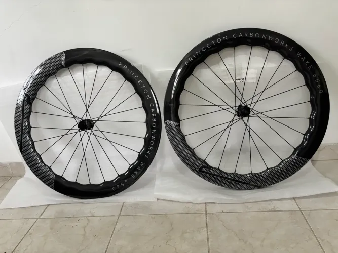 Roda Bicicleta Pintura Princeton Carbono Cerâmica Tubeless