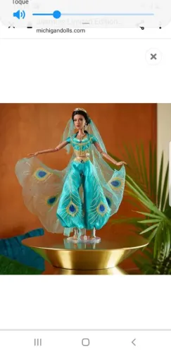 Boneca Jasmine Disney Edição Limitada