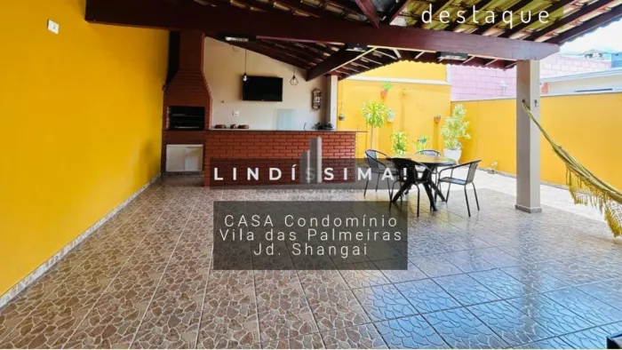 CASA CONDOMÍNIO VILA DAS PALMEIRAS JD SHANGAI JUNDIAI VENDA