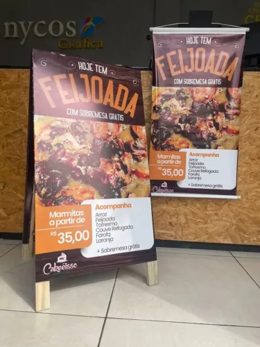 Cavalete + Banner Combo