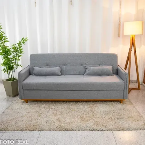 Sofá Cama Ipanema Baú  2.05m Linho - Produto Novo com Pronta Entrega!