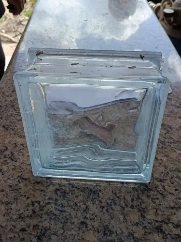 Vendo tijolo de vidro semi-novo
