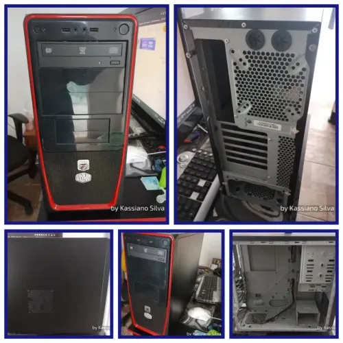 Gabinete Cooler-Master Elite Rc311b black/red full-tower excelente estado "Não faço envio"