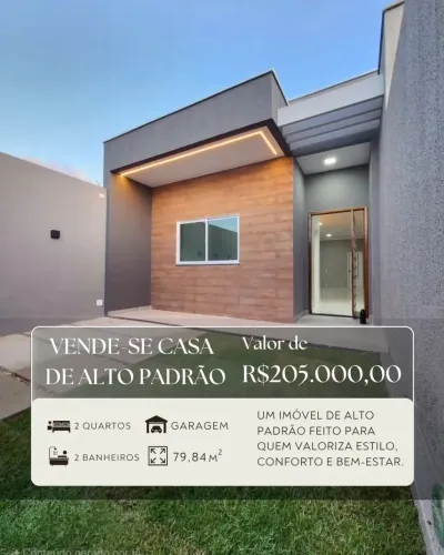 Casa a venda em Paracuru - CE