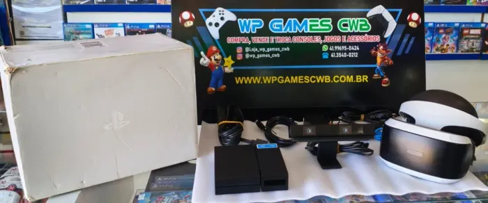 PLAYSTATION VR COM GARANTIA LOJA FÍSICA