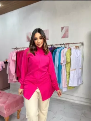 Jaleco rosa 