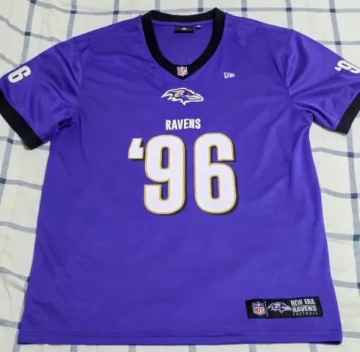 Camiseta New Era Nfl Baltimore Ravens 96 Roxo
