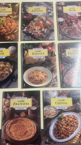 Livros o gosto brasileiro - receitas de nossas avós-8 livros