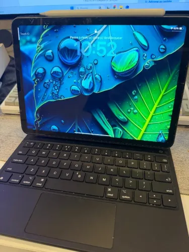 iPad Air M1 64gb + Apple Pencil 2 Geração Original + Teclado