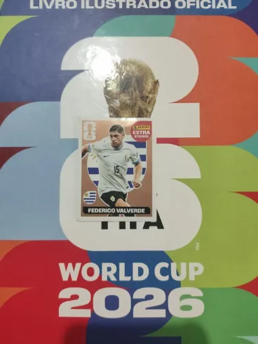 Figurinha Extra Legend Bronze - Federico Valverde (Copa 2026)