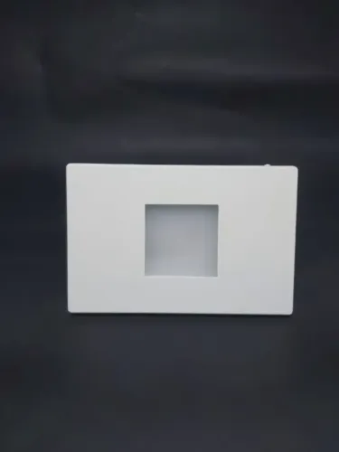 Balizador Led Parede Interlight 4x2 3938-W-BM 0,65w 3000k