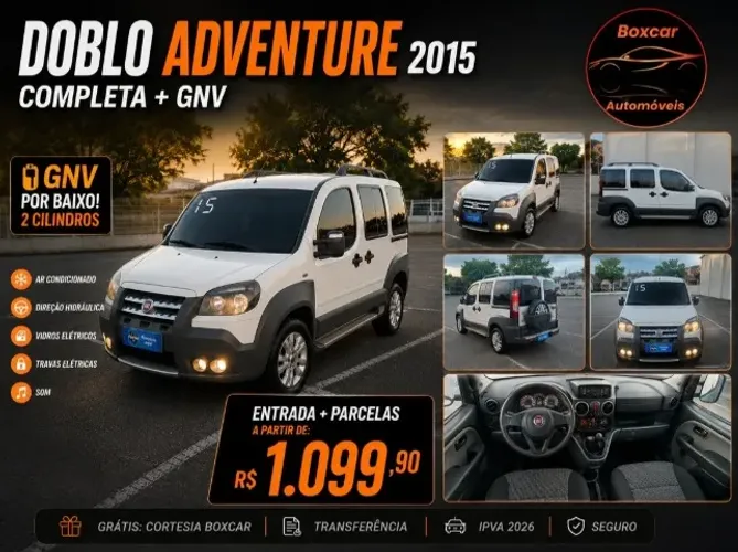 Fiat Doblo Adv/adv Tryon/locker 1.8 Flex 2015